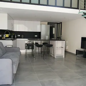 Appartamento Loft Chic Et Moderne, Déco Industrielle Beausoleil